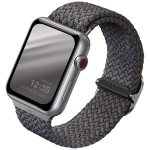 KENZAN�@ASPEN BRAIDED APPLE WATCH STRAP (GREY) �@UNIQ40MMASPGRY