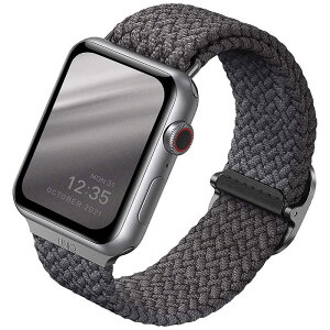 KENZAN�@ASPEN BRAIDED APPLE WATCH STRAP (GREY) �@UNIQ44MMASPGRY