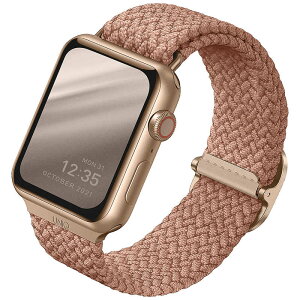 KENZAN�@ASPEN BRAIDED APPLE WATCH STRAP (PINK)�@UNIQ40MMASPPNK