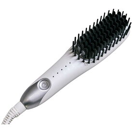 AGETUYA　ポータブルミニブラシアイロン 210℃ 海外対応 交流(コード)式 ホワイト　QS-17108-W