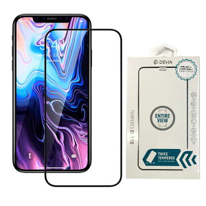 BELEX�@iPhone 13 Pro Max�Ή� 6.7inchStar Series Full Screen Tempered Glass DEVIA black�@DEVIA4251