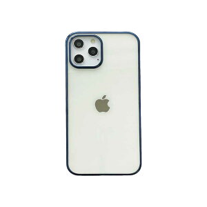 BELEX�@iPhone 13 Pro Max�Ή� Glimmer series case (PC) DEVIA blue�@DEVIA4307
