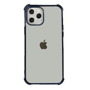BELEX�@iPhone 13 Pro Max�Ή� Glitter shockproof soft case DEVIA blue�@DEVIA4319
