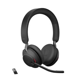 JABRA　ヘッドセット Evolve2 65 MS Stereo ブラック [ワイヤレス（Bluetooth）+有線 /両耳 /ヘッドバンドタイプ]　26599-999-999