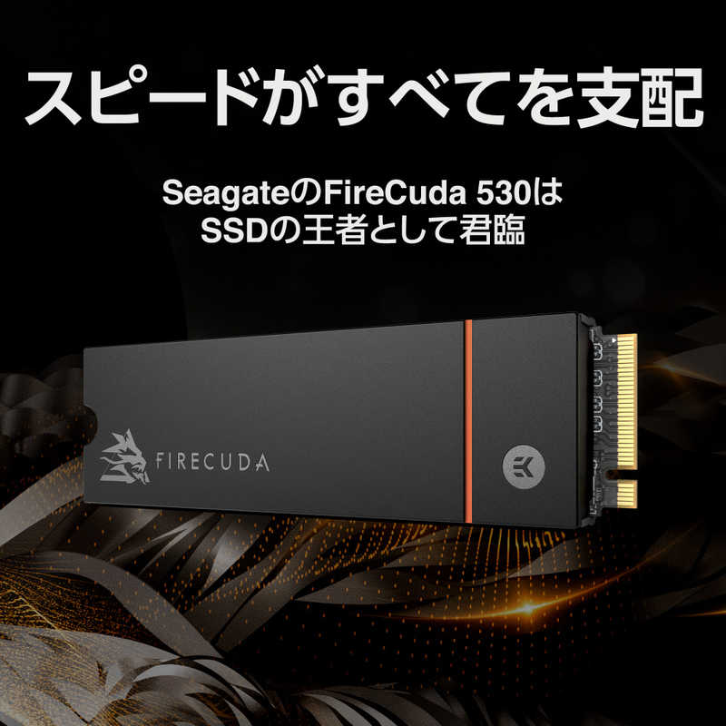 【楽天市場】SEAGATE　Seagate FireCuda 530 M.2 ヒートシンク付き 2TB PCIe Gen4x4 SSD　 ZP2000GM3A023: コジマ楽天市場店