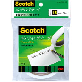 3Mジャパン　スコッチ メンディングテープ 15mm×30m 1巻 大巻　810315S