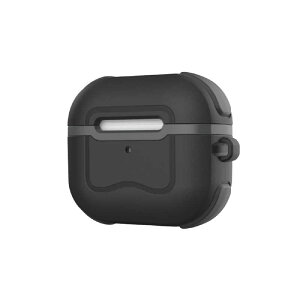 KUTUROGIAN�@SOLiDE POCKET �n�C�u���b�h�R�ۃP�[�X for AirPods (��3����) - Black SOLiDE�@SD-AP21-PO-BK