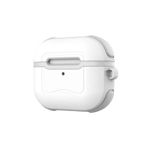 KUTUROGIAN@SOLiDE POCKET nCubhRۃP[X for AirPods (3) - White SOLiDE@SD-AP21-PO-WH