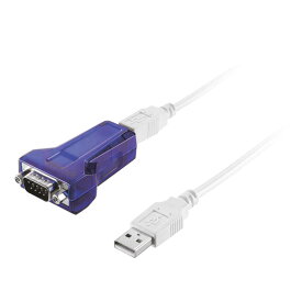 IOデータ　USB-A ⇔ USB micro-Bケーブル 1m +[USB micro-B メス←オス D-sub 9ピン]変換アダプタ　USBRSAQ7R