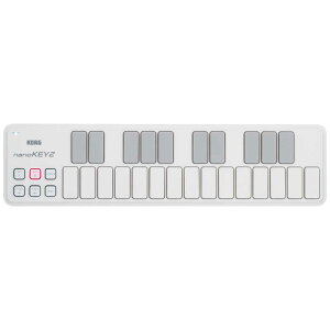 �R���O�@KORG�@�kUSB MIDI�R���g���[���[�l nanoKEY2 �z���C�g�@NANOKEY2WH