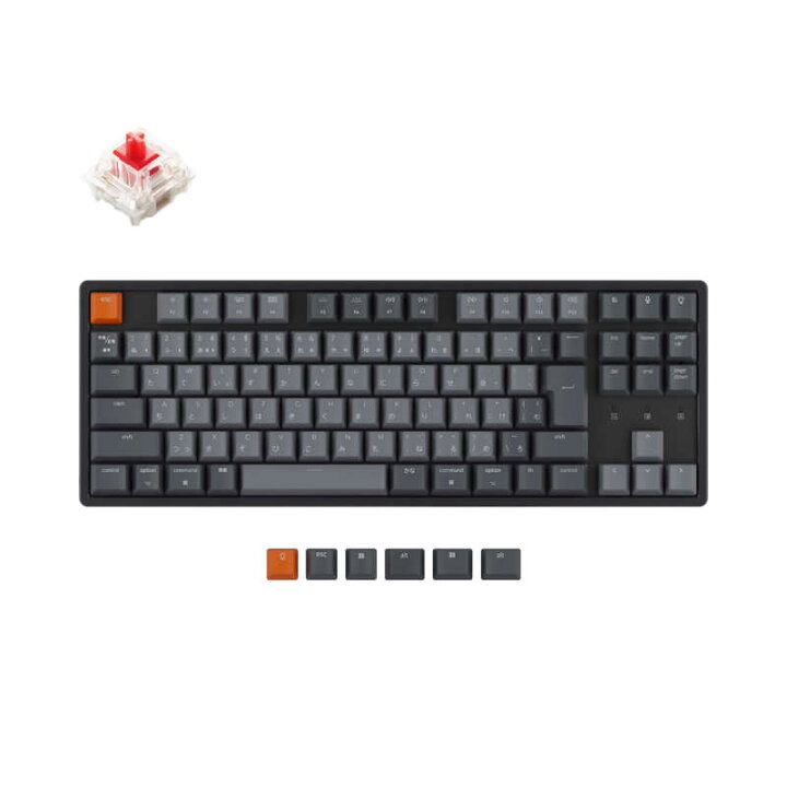 楽天市場】キークロン Keychron K8 ワイヤレス・メカニカルキーボード 