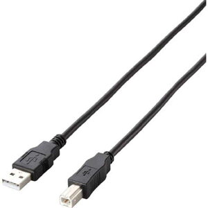 �G���R���@ELECOM�@3.0m USB2.0�P�[�u�� �yA�z�́yB�z [�G�R�^�C�v]�@U2C-JB30BK