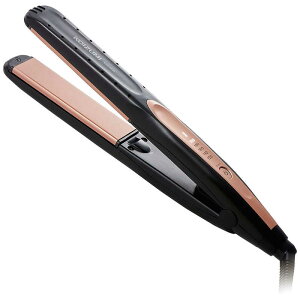 コイズミ KOIZUMI マイナスイオン ストレートアイロン 120℃〜200℃ 海外対応 交流(コード)式 ブラック KHS-8230/K