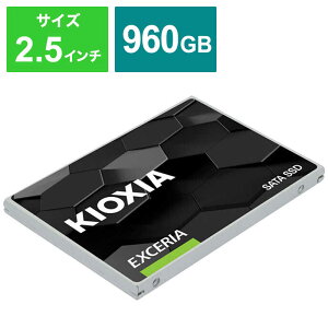 KIOXIA LINVA@SSD SATAڑ EXCERIA [960GB /2.5C`]oNi@SSD-CK960S/J