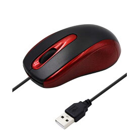 アオテック　マウス AOK-MOUSEシリーズ2 [光学式 /有線 /3ボタン /USB] ブラック＆レッド　AOK-MS38-RBK