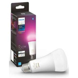 フィリップス　PHILIPS　Hue フルカラーシングルランプ 100W E26 Bluetooth+Zigbee　PLH70CL