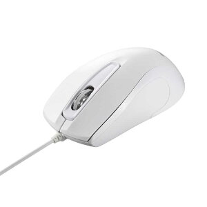 BUFFALO�@�}�E�X SIAA�R�� [BlueLED /�L�� /3�{�^�� /USB] �z���C�g�@BSMBU118WH