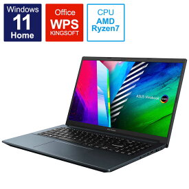 ASUS エイスース　ノートパソコン Vivobook Pro 15 OLED M3500QA クワイエットブルー 15.6型 AMD Ryzen 7 メモリ16GB SSD512GB　M3500QAL1043W