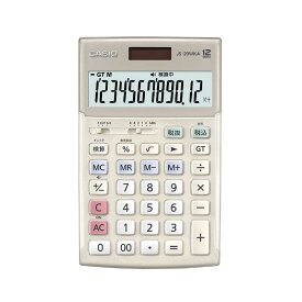 カシオ　CASIO　本格実務電卓(検算) [12桁]　JS-20WKA-GD-N