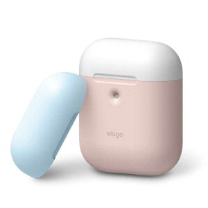 ELAGO@AIRPODS DUO CASE for AirPods 2nd Generation Wireless Charging Case (Pink)@ELA2WCSSCDWPK