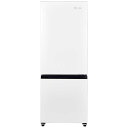 【標準設置無料】 ハイセンス　冷蔵庫 2ドア 右開き 162L　HR-D16F ホワイト