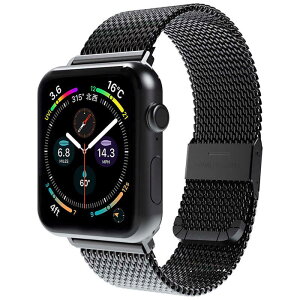 ROA�@CLIP MESH BAND for Apple Watch 45 / 44 / 42mm �u���b�N miak (�~�A�b�N)�@SMAMAW4244BK