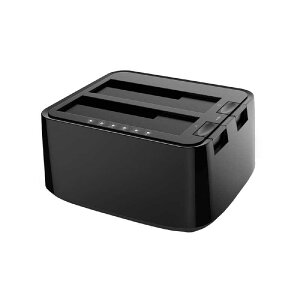 ���l�u���@HDD/SSD�X�^���h USB-A�ڑ� [3.5�C���`&2.5�C���`�Ή� /SATA /2��]�@KURO-DACHI/CLONE/CRU3