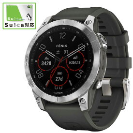 GARMIN　スマートウォッチ fenix 7 Silver Graphite　010-02540-04