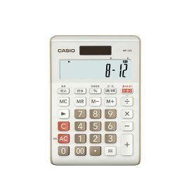 カシオ　CASIO　余り計算（表示）電卓［12桁］　MP-12R-BE-N