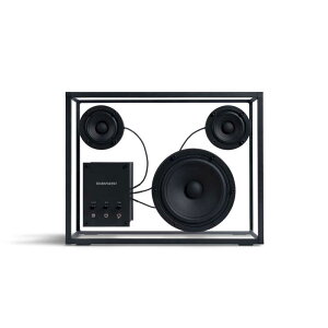 TRANSPARENTSPEAKER Bluetoothスピーカー ブラックコード  TPS-03