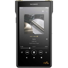 ソニー　SONY　ウォークマンWM1シリーズ ブラック [ハイレゾ対応/128GB]　NW-WM1AM2