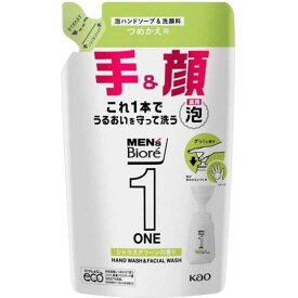 花王　MEN's Biore(メンズビオレ)ONE 泡ハンドソープ&洗顔料 つめかえ用 200mL【医薬部外品】