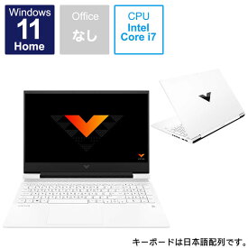 HP　Victus by HP Laptop 16-d0000 セラミックホワイト [16.1型 /Windows11 Home /intel Core i7 /メモリ:16GB /SSD:512GB]　4X815PAAAAA