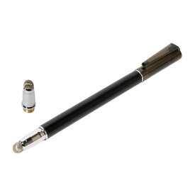ナカバヤシ　〔タッチペン:静電式〕 先端を交換できるタッチペン なめらかタイプ　STP-L01/BK