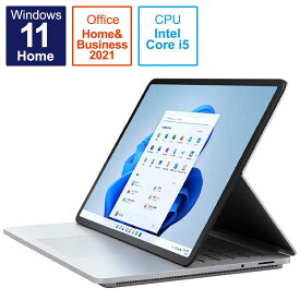 マイクロソフト　Microsoft　Surface Laptop Studio 14.4型/intel Core i5/メモリ：16GB/SSD：256GB/プラチナ ノートパソコン　THR-00018