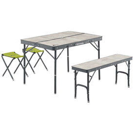 ロゴス　2~4人用テーブルセット ROSY ファミリーベンチテーブルセット　73189057