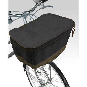 TOP 2段式 前カゴカバー ワイドカゴ用(ブラック) TP2DANCOVERWBK