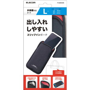 �G���R���@ELECOM�@�X�}�[�g�t�H���p�X���b�v�C���|�[�`/�w�ʃ|�P�b�g�t�L/L�T�C�Y/�u���b�N�@P05SNCBK