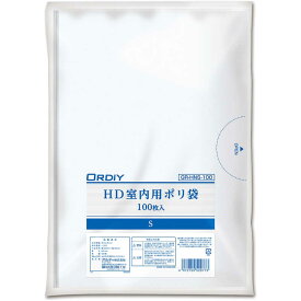 オルディ　HD室内用ポリ袋 S 0.01mm 半透明100枚入