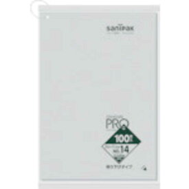 日本サニパック　サニパックL14H規格袋吊り下げタイプ(003)14号 　L14HCL