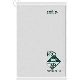 日本サニパック　サニパックL15H規格袋吊り下げタイプ(003)15号 　L15HCL