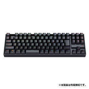 ITPROTECH�@�Q�[�~���O�L�[�{�[�h �⎲92KEY �m�L�� /USB�n �u���b�N�@K552RGB-JPTI