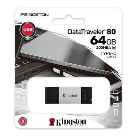 キングストン　DataTraveler 80 USB メモリ 64GB　KF-U2M64-7I