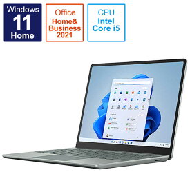 マイクロソフト　Microsoft　Surface Laptop Go 2 セージ [intel Core i5 /メモリ：8GB /SSD：256GB/2022年6月発売] 　8QF-00007