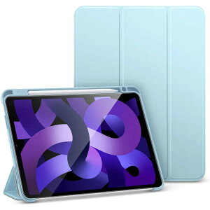 ESR�@iPad Air ��5/4���� Rebound �y���V���z���_�[�t���P�[�X �O�܂�X�^���h Light Blue �@REBOUNDPENCILCASE