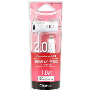 PGA�@�^�u���b�g/�X�}�[�g�t�H���Ή�[micro USB+Lightning]DC�[�d��@PG-TUD21A02WH