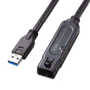 �T�����T�v���C�@USB3.2�A�N�e�B�u���s�[�^�[�P�[�u��10m(�����~�߃��b�N�@�\�t��)�@KB-USB-RLK310