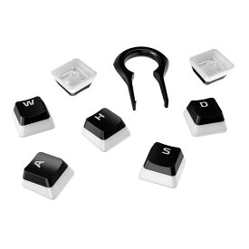 HYPERX　〔キーキャップ〕 日本語配列 Pudding Keycaps Full Key Set ブラック　4P5P4AJ#ABJ