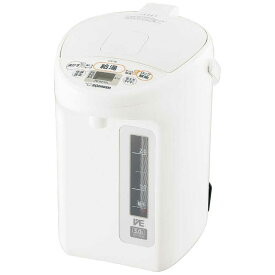 象印マホービン　ZOJIRUSHI　VE電気まほうびん 優湯生 ホワイト [3.0L /蒸気セーブ機能つき]　CV-TE30