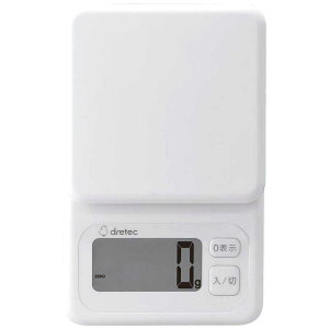 hebN@ʃfW^XP[u[g (zCg)ő\3.0kg/\P1g dretec@KS-825WT